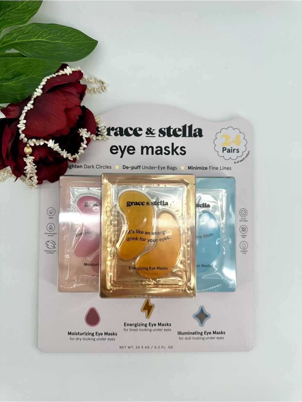 Grace & Stella Under Eye Masks Limited Edition 24 Multipack ~ New!